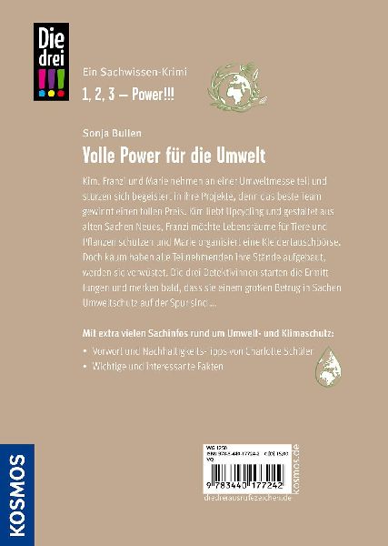 Die drei !!!, Volle Power für die Umwelt