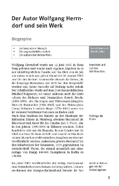 Lektürehilfen Wolfgang Herrndorf "Tschick"