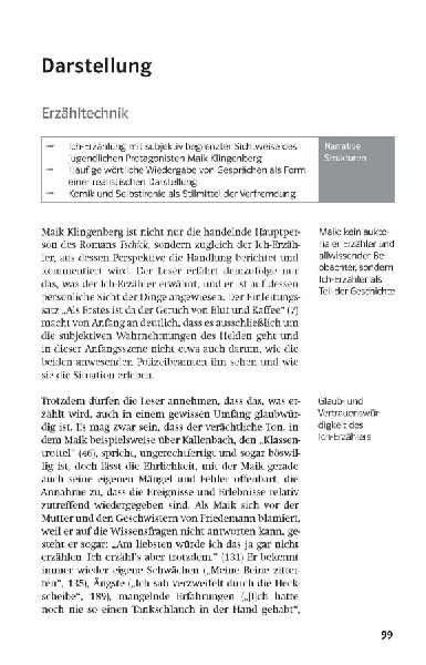 Lektürehilfen Wolfgang Herrndorf "Tschick"