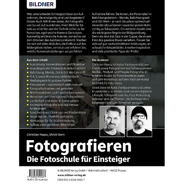 Fotografieren - Die große Fotoschule für Einsteiger