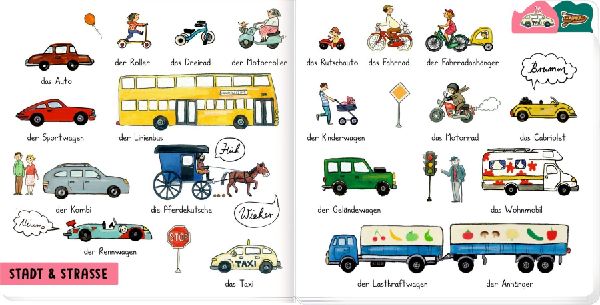 Mein liebstes Wörterbuch: Fahrzeuge