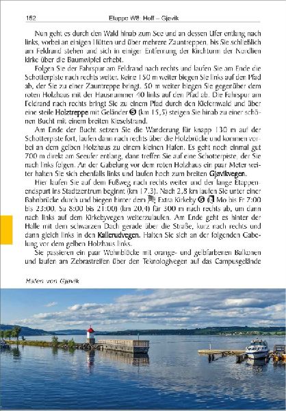 Norwegen: Olavsweg West- und Ostroute von Oslo nach Trondheim