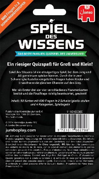 Spiel Des Wissens - Kartenspiel Euro Hook