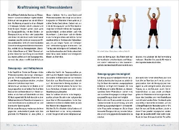 Krafttraining mit Fitnessbändern