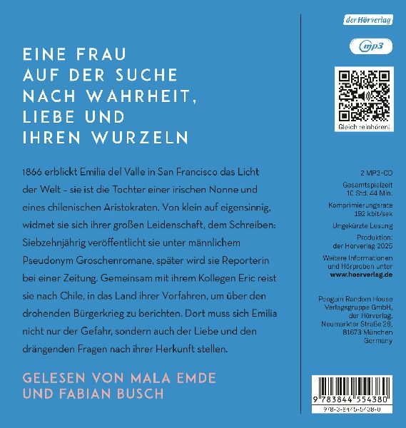 Mein Name ist Emilia del Valle