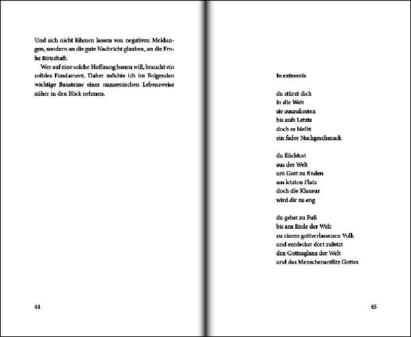 Wer alles gibt, hat die Hände frei