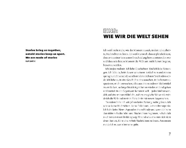 Wie wir die Welt sehen