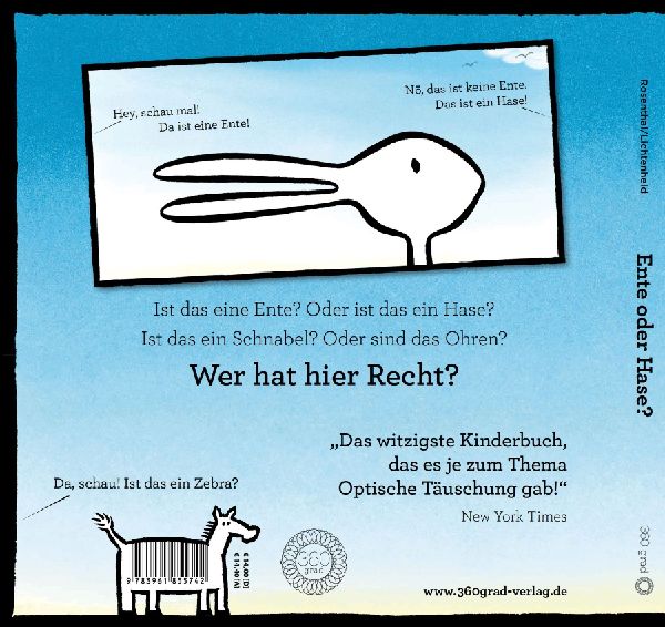 Ente oder Hase? Was siehst du hier?