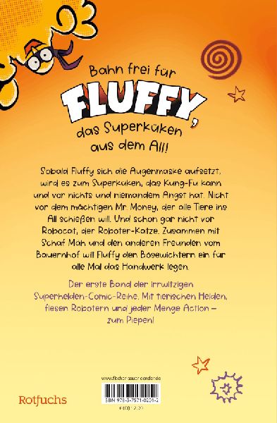 Fluffy und Robocat - Vorsicht, Kung-Fu Küken!