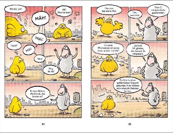 Fluffy und Robocat - Vorsicht, Kung-Fu Küken!