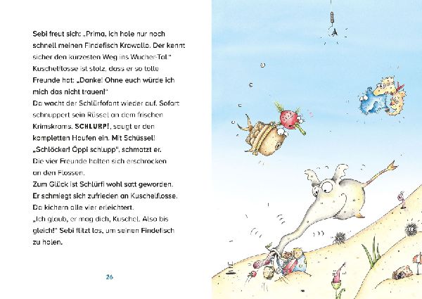 Kuschelflosse - Abenteuer tief im Meer - Der rätselhafte Schlürfofant