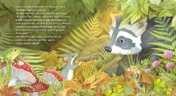 Der kleine Waschbär findet neue Freunde - ein Bilderbuch für Kinder ab 2 Jahren