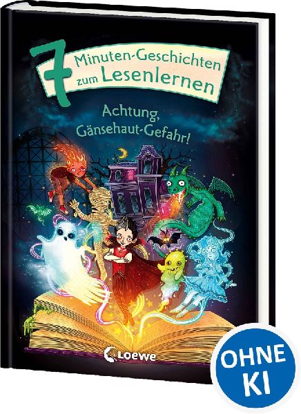 Leselöwen - Das Original - 7-Minuten-Geschichten zum Lesenlernen - Achtung, Gänsehaut-Gefahr!