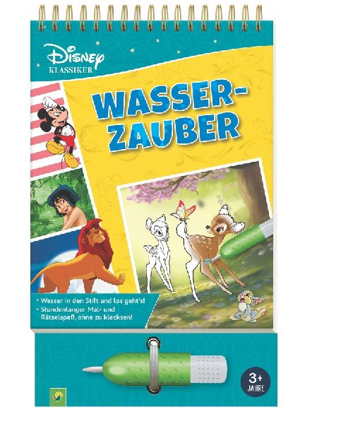 Disney Klassiker Wasserzauber - einfach mit Wasser malen