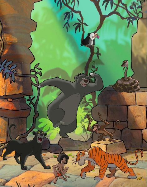 Disney Klassiker Wasserzauber - einfach mit Wasser malen