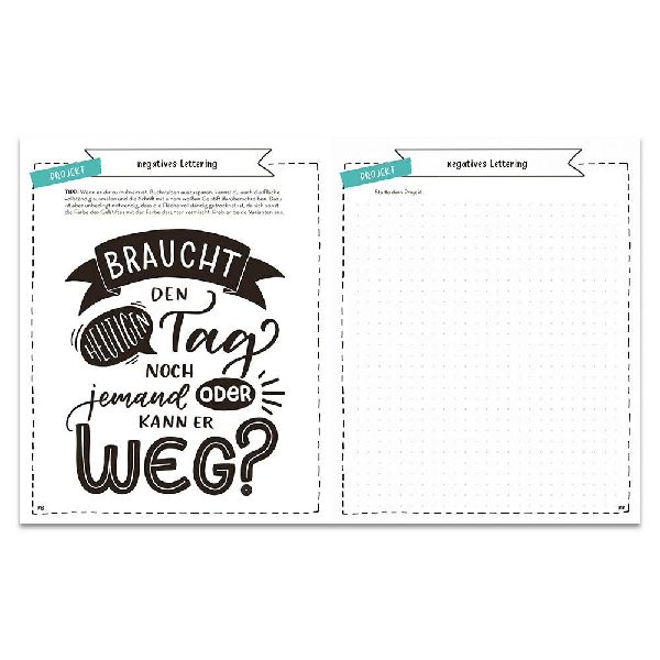 I Love Lettering - Der Block für alle Schnell-Starter Volume 2