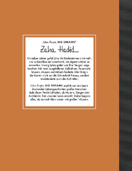 Zaha Hadid - Little People, BIG DREAMS (Deutsche Ausgabe)