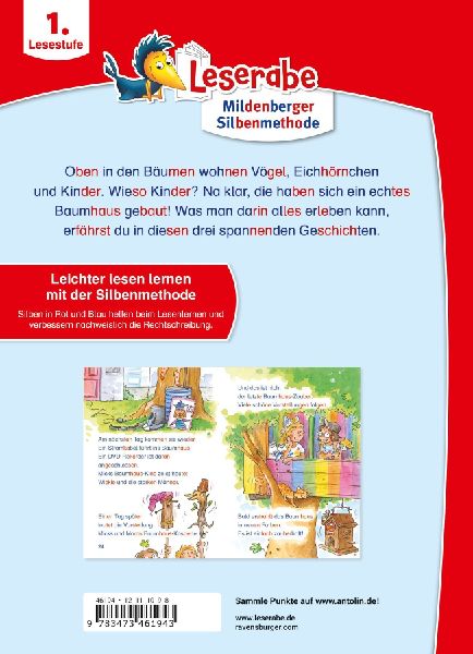 Baumhausgeschichten - Leserabe ab 1. Klasse - Erstlesebuch für Kinder ab 6 Jahren (mit Mildenberger Silbenmethode)