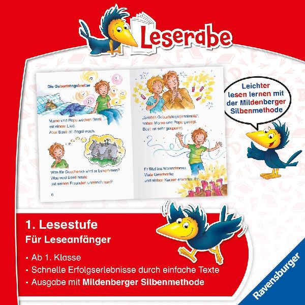 Baumhausgeschichten - Leserabe ab 1. Klasse - Erstlesebuch für Kinder ab 6 Jahren (mit Mildenberger Silbenmethode)