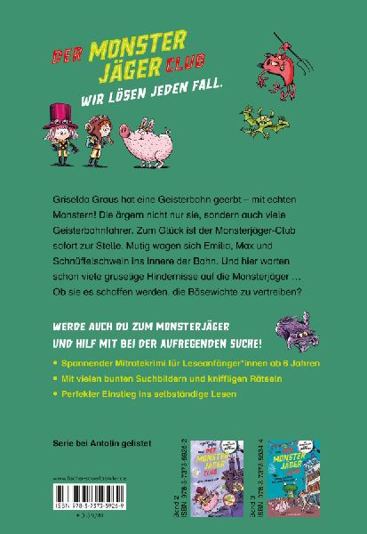 Der Monsterjäger-Club 1 - Die Geisterbahn von Bad Murks