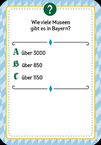 Wer hätte das gedacht?! Das Unnützes-Wissen-Quiz Weiß-Blau
