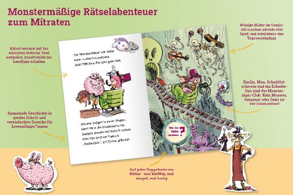 Der Monsterjäger-Club 1 - Die Geisterbahn von Bad Murks