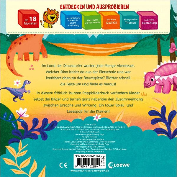 Schau mal, was passiert! Dinosaurier