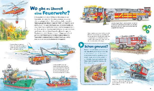 BOOKii® WAS IST WAS Junior Im Einsatz mit der Feuerwehr!
