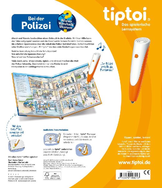 tiptoi® Wieso? Weshalb? Warum? - Bei der Polizei