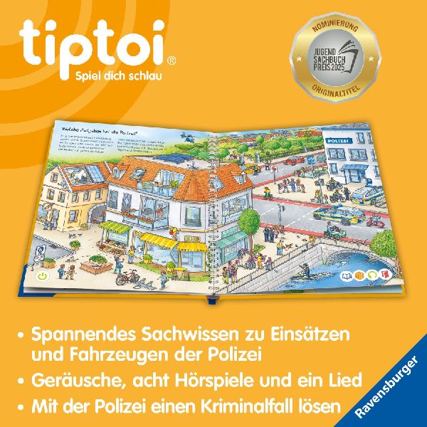 tiptoi® Wieso? Weshalb? Warum? - Bei der Polizei