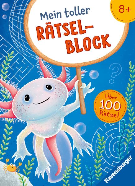 Ravensburger Mein toller Rätselblock ab 8 Jahre über 100 Rä...