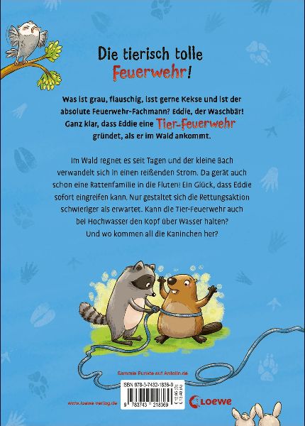 Die Tier-Feuerwehr (Band 2) - Eine klitschnasse Rettungsaktion