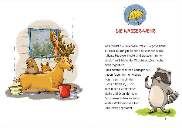 Die Tier-Feuerwehr (Band 2) - Eine klitschnasse Rettungsaktion