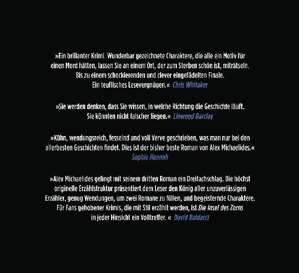 Die Insel des Zorns