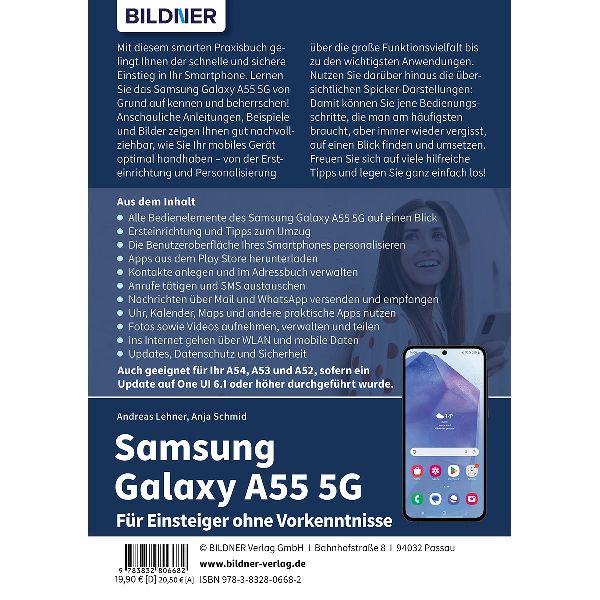Samsung Galaxy A55 5G - Für Einsteiger ohne Vorkenntnisse