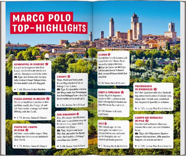 MARCO POLO Reiseführer Toskana