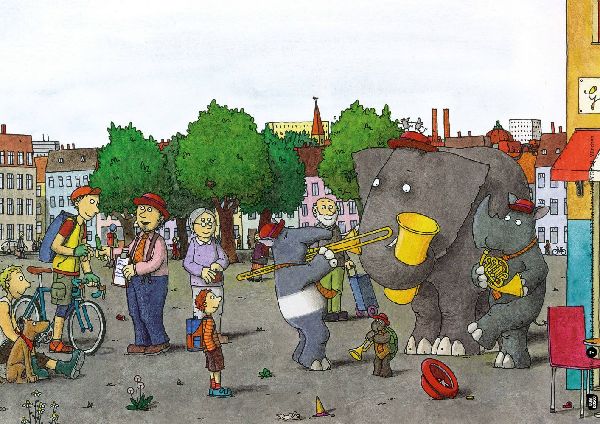Der Elefantenpups. Rettet den Zoo! Kamishibai Bildkartenset