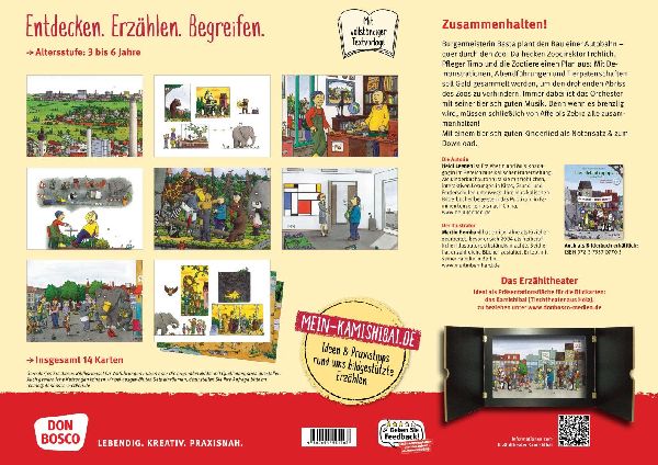 Der Elefantenpups. Rettet den Zoo! Kamishibai Bildkartenset