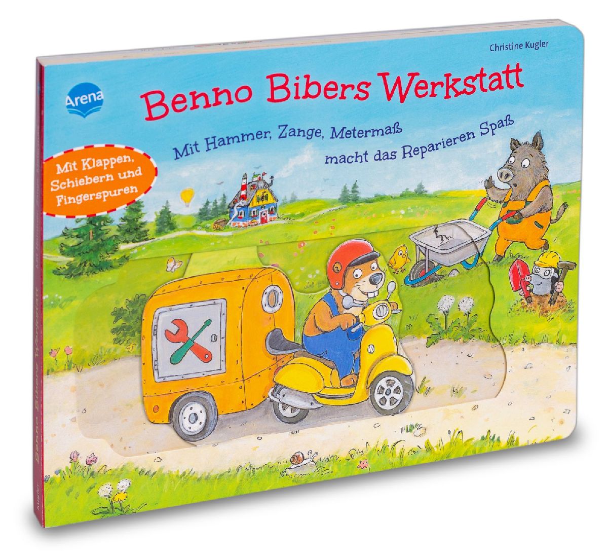 Benno Bibers Werkstatt. Mit Hammer, Zange, Metermaß macht das...