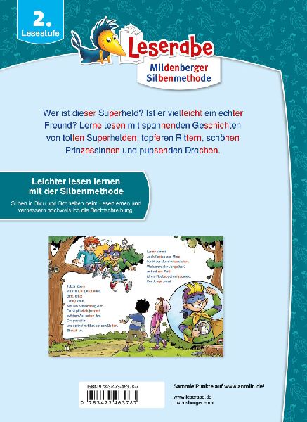 Leserabe Sonderausgaben - Geschichten von starken Helden - Silbe für Silbe lesen lernen