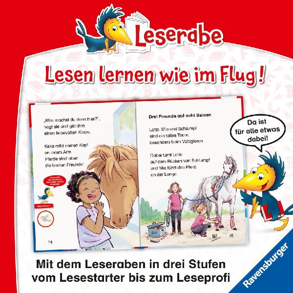 Pferdegeschichten - Leserabe ab 1. Klasse - Erstlesebuch für Kinder ab 6 Jahren