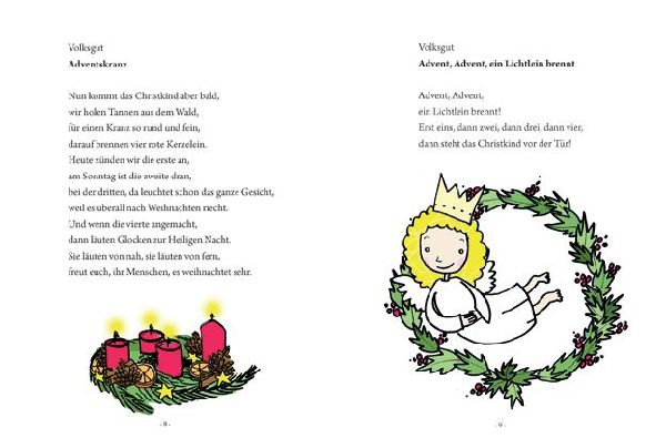 Das große kleine Buch: Weihnachtsgedichte für Kinder