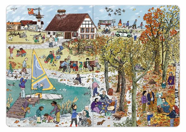 Das Wimmelbuch vom Abschiednehmen
