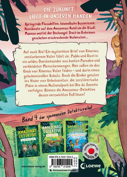 Die Amazonas-Detektive (Band 4) - Ermittlungen im Nationalpark