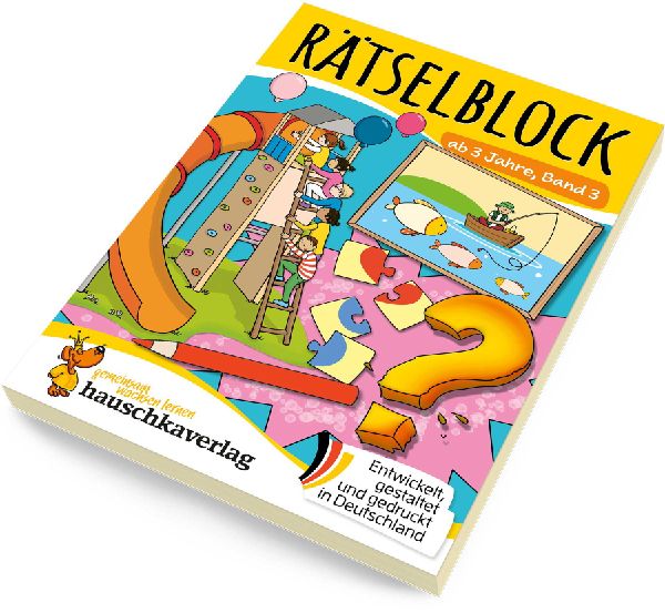 Rätselblock ab 3 Jahre, Band 3