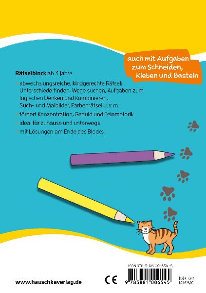 Rätselblock ab 3 Jahre, Band 3