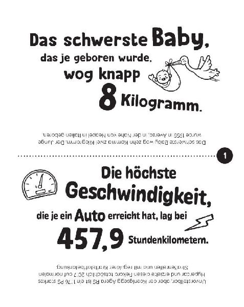 Wahr oder nicht? Verrückte Rekorde I Das Quizspiel
