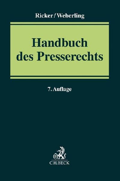 Handbuch des Presserechts