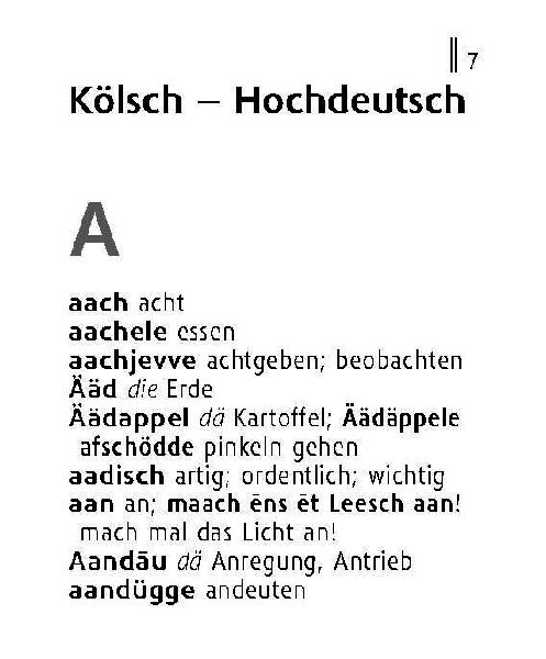 Langenscheidt Lilliput Kölsch