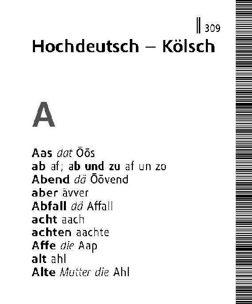 Langenscheidt Lilliput Kölsch